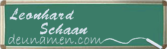 Leonhard Schaan Visitenkarte